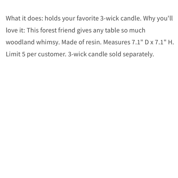 BBW FLOWERY SKUNK PEDESTAL THREE WICK CANDLE HOLDER NWT - Picture 5 of 5